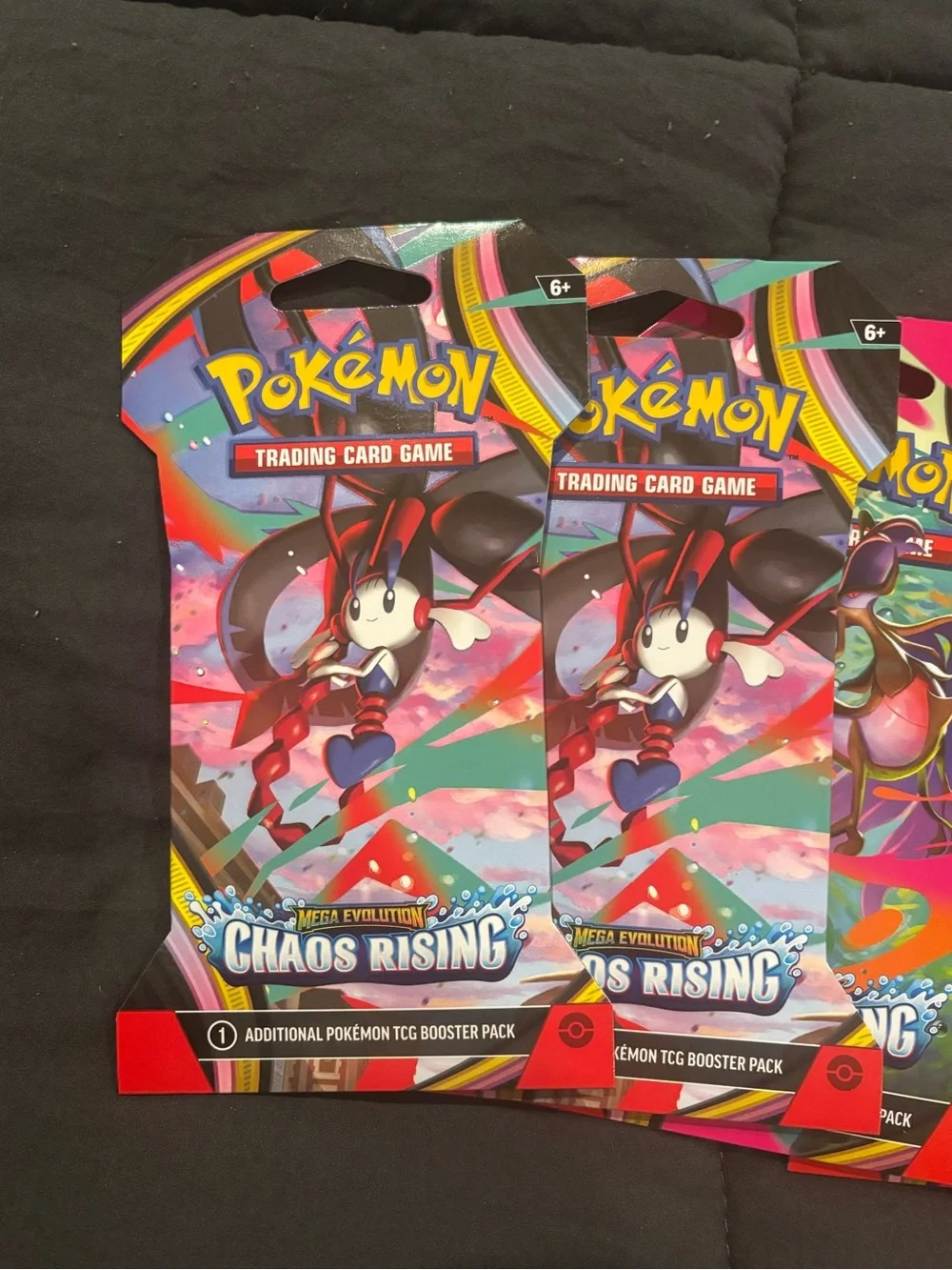 Pokémon Chaos Rising Sealed Booster Pack Lot x4 | SV TCG New Unopened - Picture 2 of 8